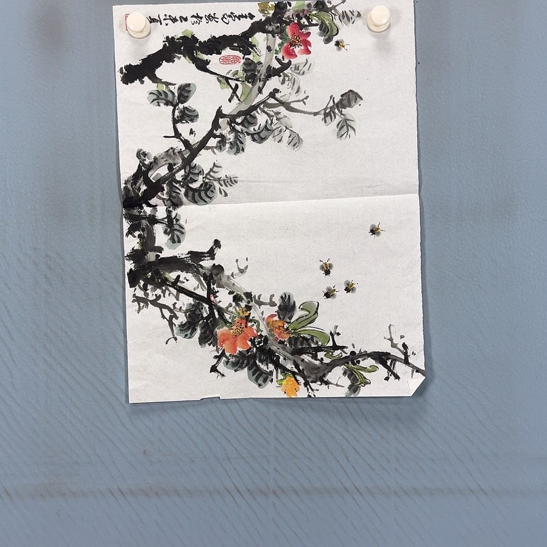 国画1359 牡丹仙子好可爱