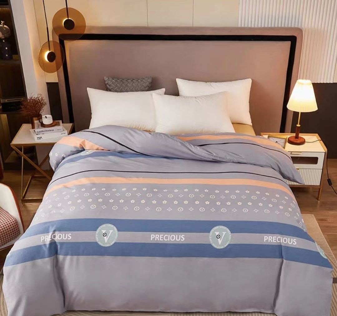 纯棉斜纹全棉加厚被罩加厚纯棉印花单人磨毛学生宿舍老粗布