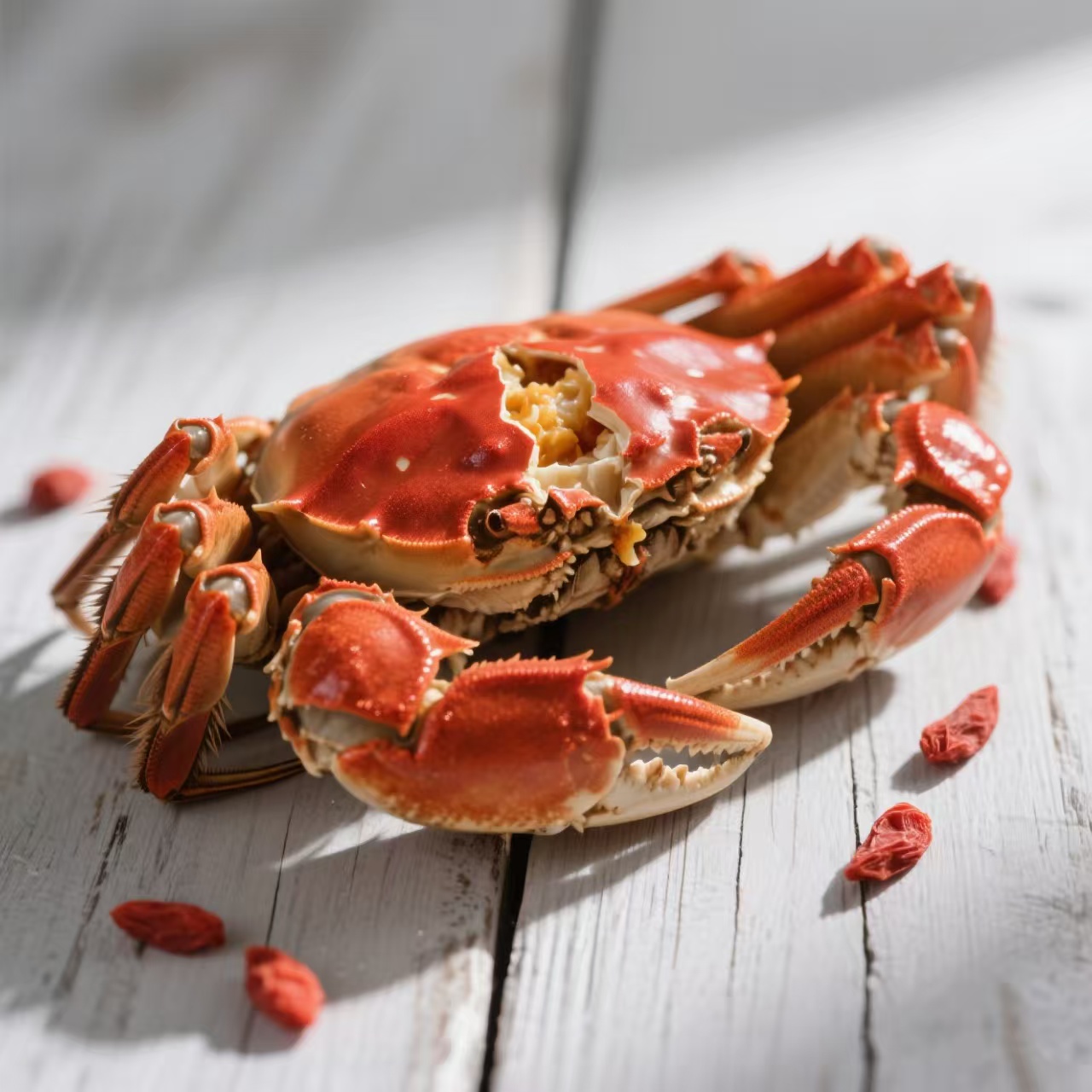 宁蟹香宁夏黄河枸杞蟹 8只  母蟹2两8只