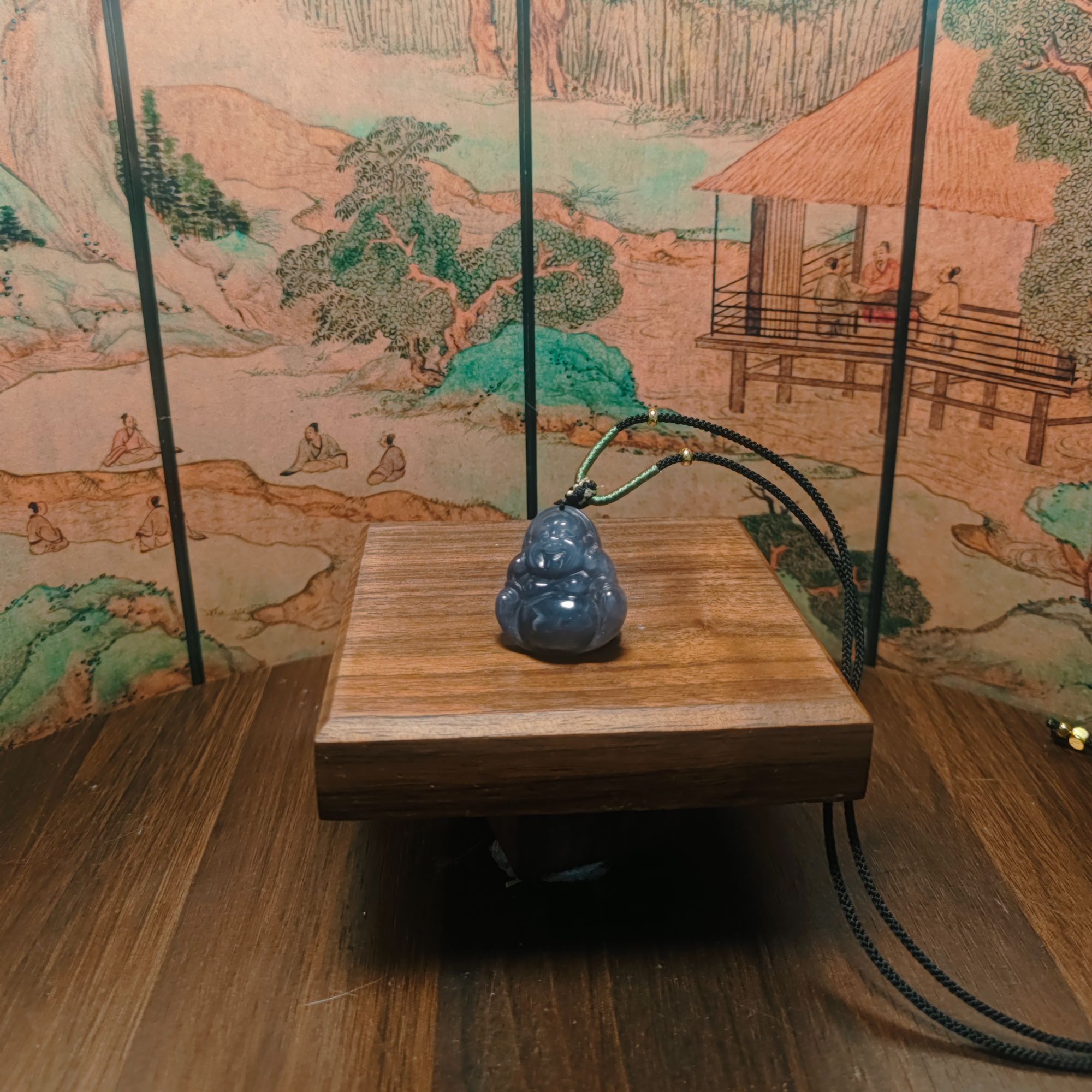X和田玉佛公吊坠1322