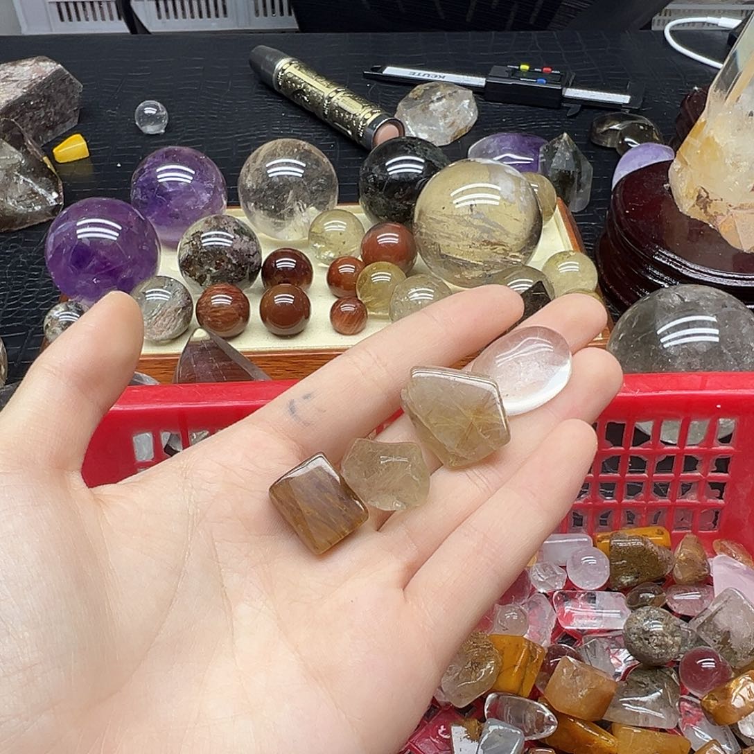 水晶未镶嵌珠宝半成品202水晶