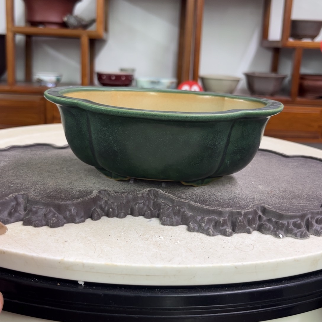 紫砂花盆瑕疵6.5-18-15。。。