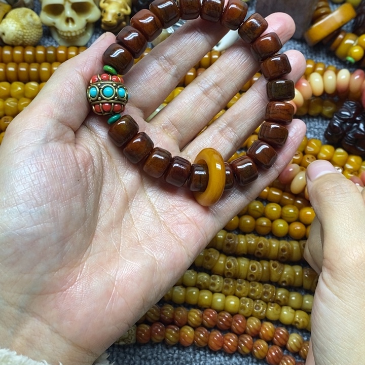 牛骨手串/手链牦牛骨