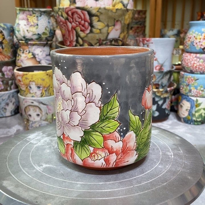 景德镇艺术手绘作品欣赏