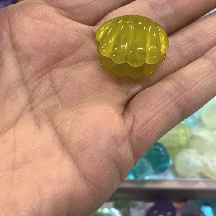 蛇纹石玉合金颈饰