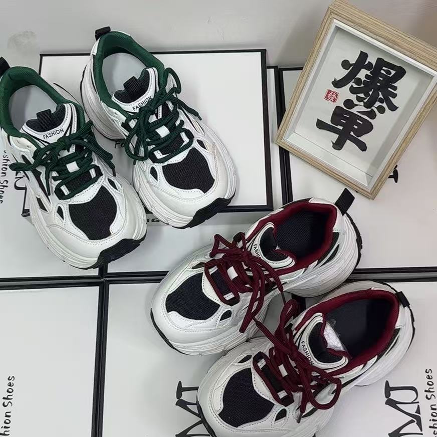 9137厚底包臀老爹鞋秋冬女鞋