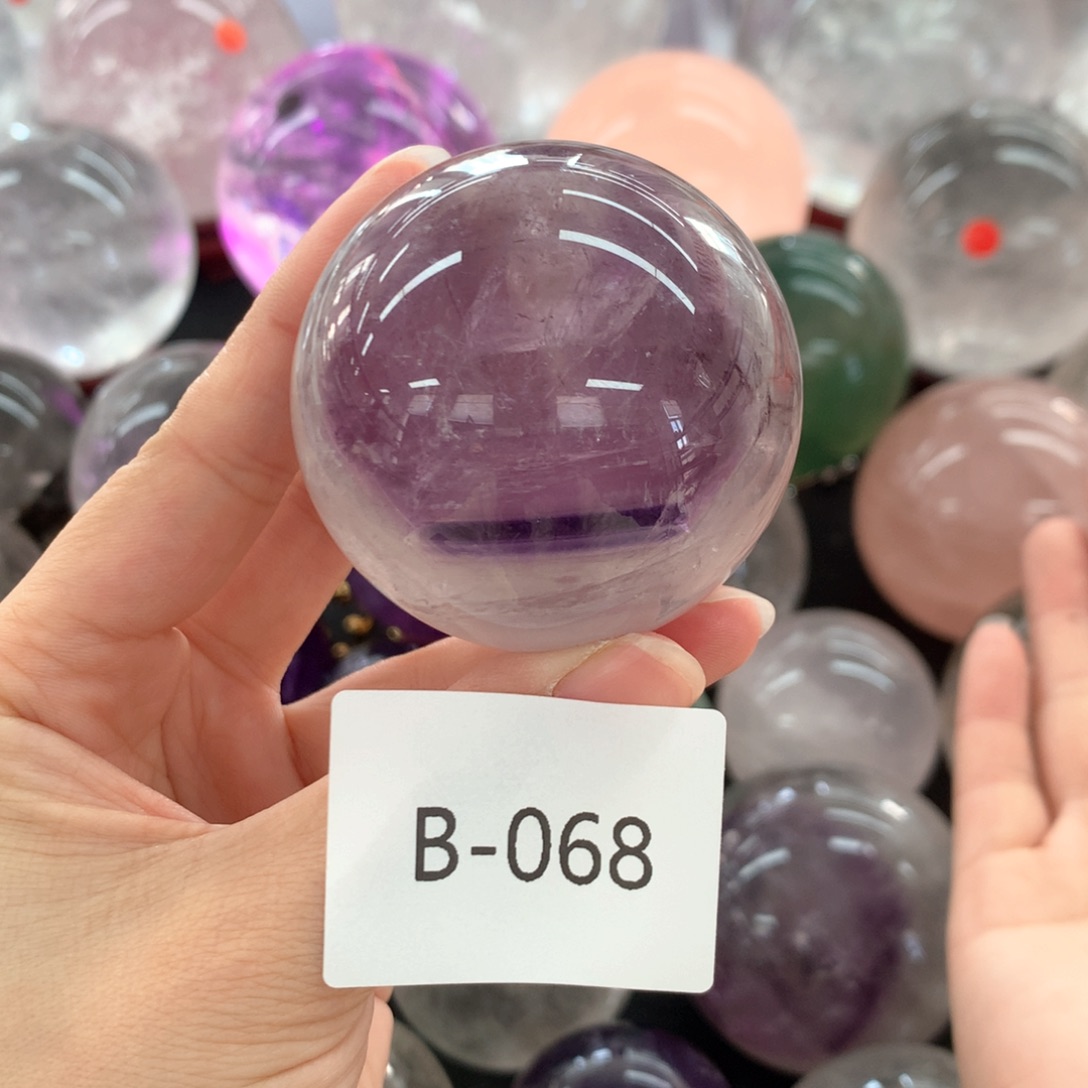 水晶摆件未镶嵌B068尺寸5.1