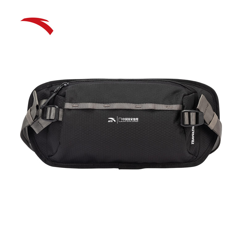 安踏×中国国家地理丨胸包户外运动骑行徒步腰包轻便单肩斜挎包