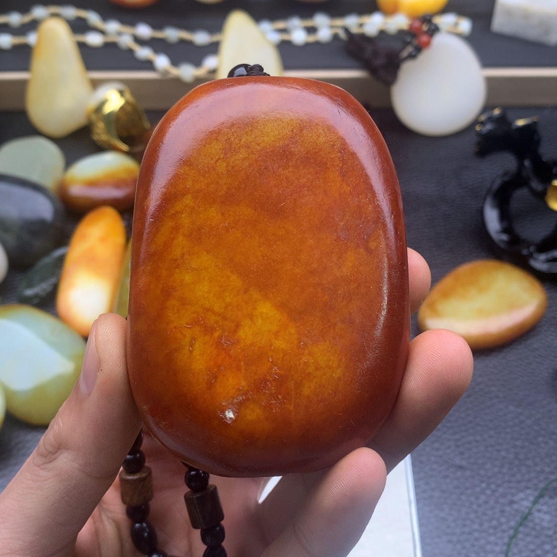 和田玉挂件未镶嵌