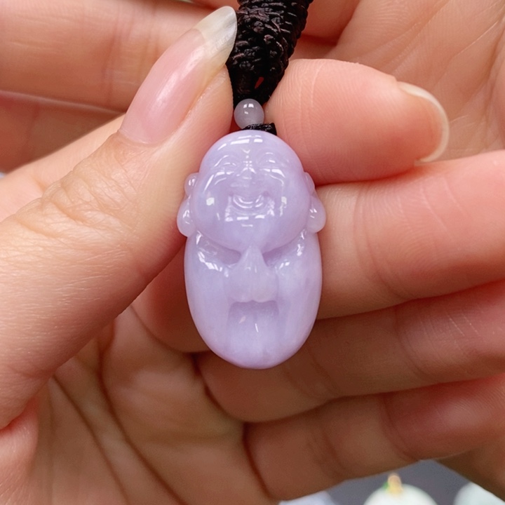 翡翠未镶嵌颈饰吊坠