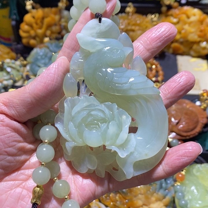 岫玉岫玉吊坠未镶嵌