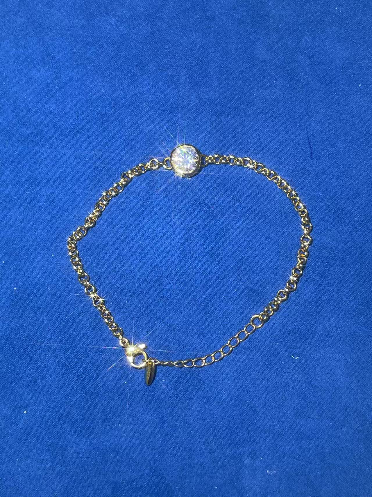 钨合金珐琅手链 a1389黄色气泡手链多样性发货