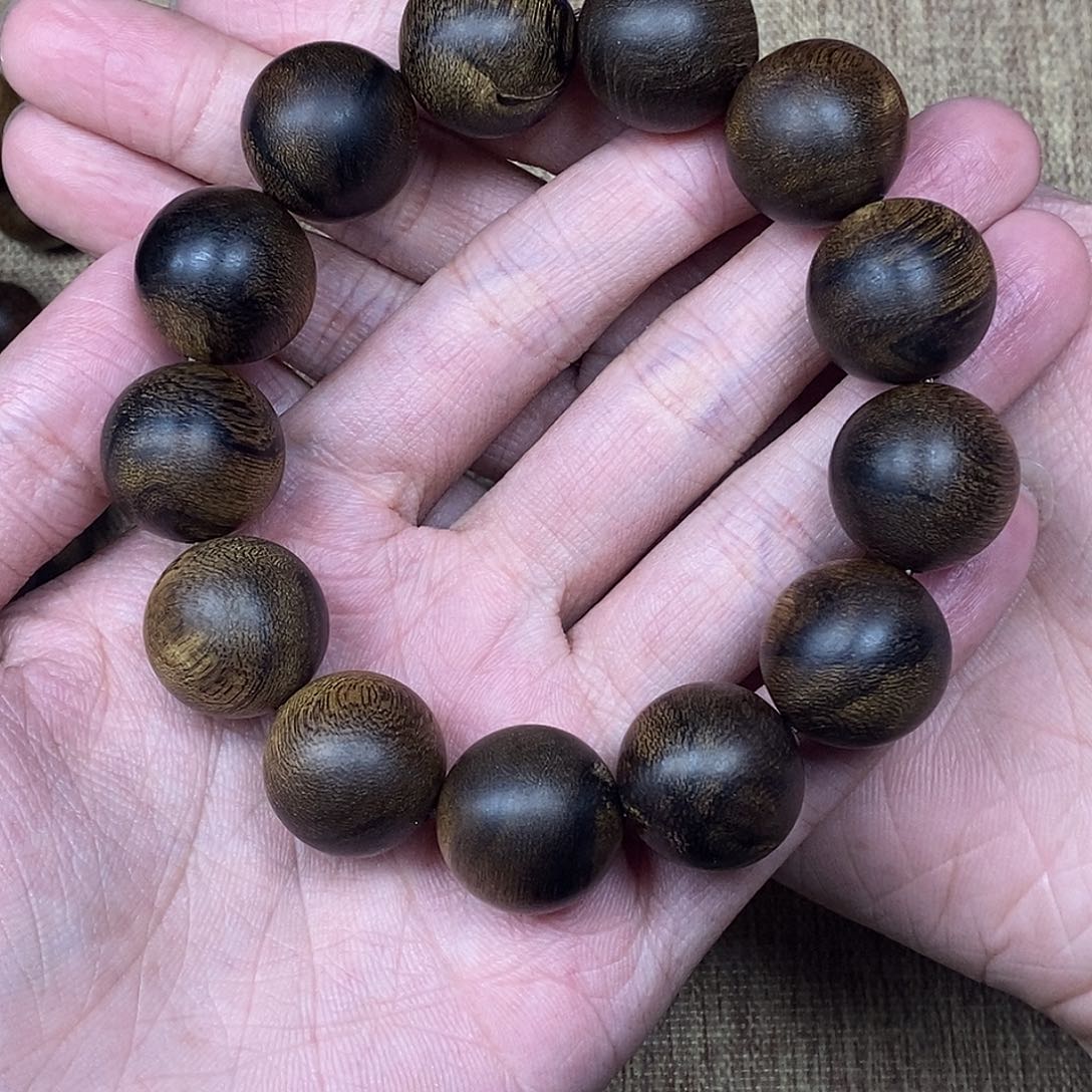 沉香手串北**港越南芽庄白棋楠