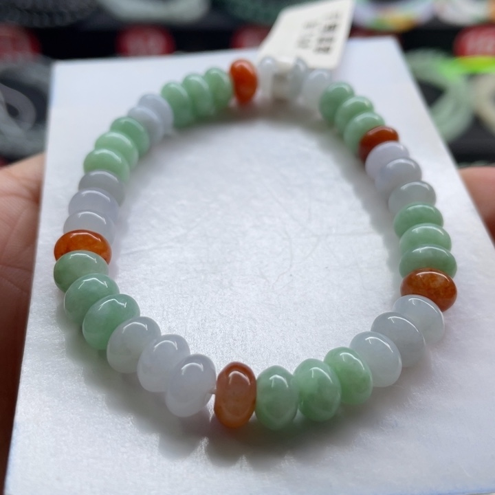 未镶嵌手链翡翠卡7