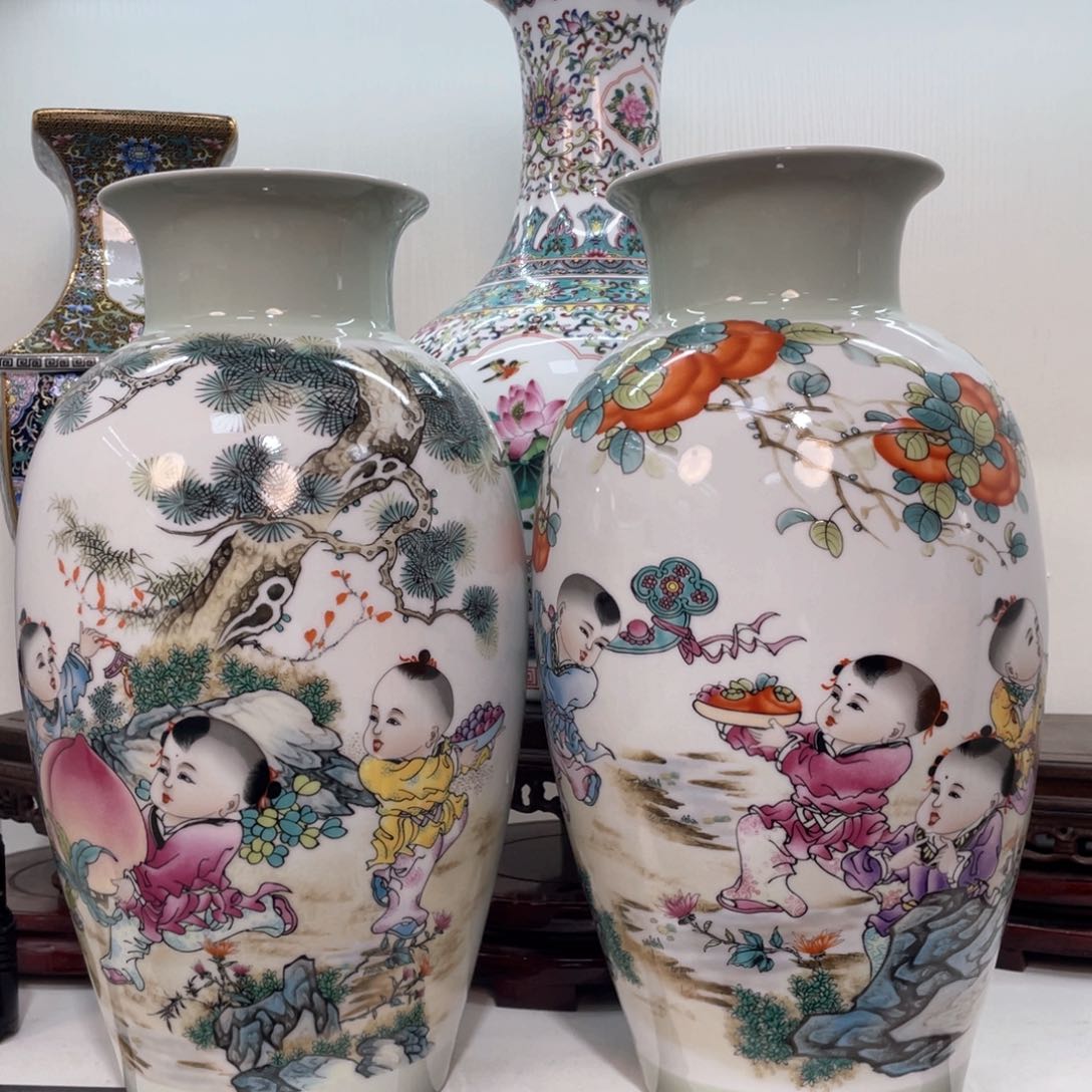 摆件景德镇陶瓷现代工艺品摆件
