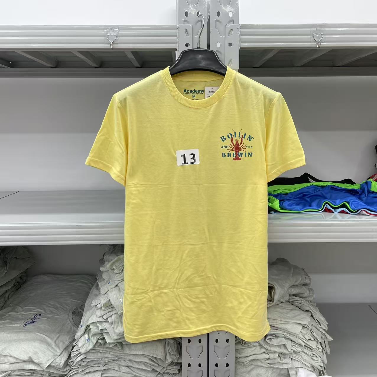 201-400春夏季新款小龙虾情侣款短袖舒适按主播报的体重买编号