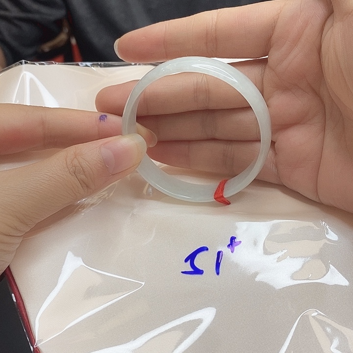 翡翠未镶嵌手镯天然缅甸翡翠A货手镯52圈以下