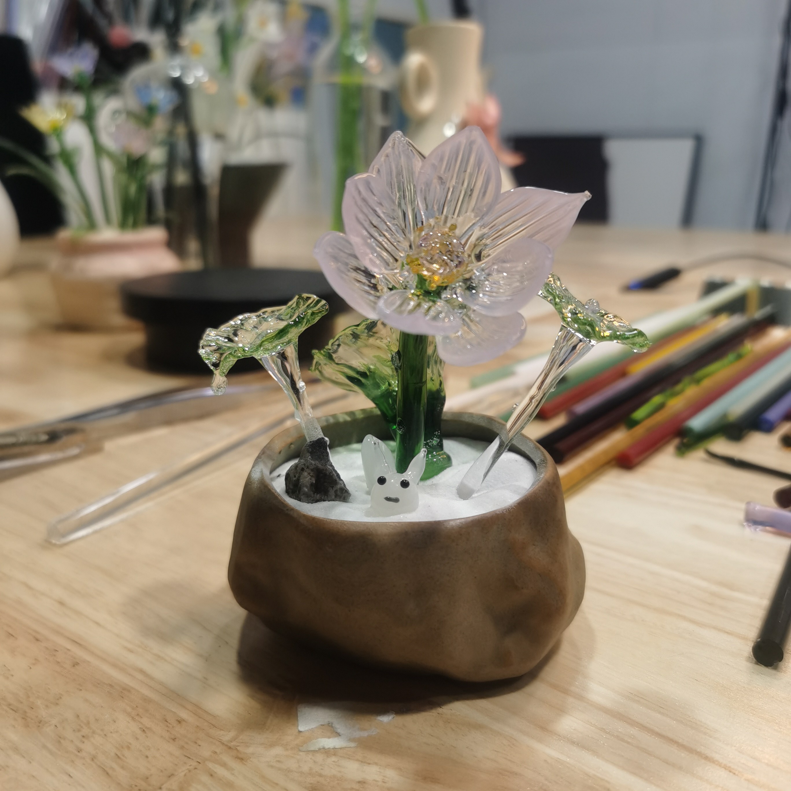 宫崎骏的小荷花一套纯手工玄关