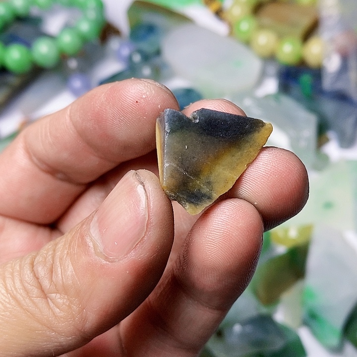 翡翠散珠天然翡翠A货