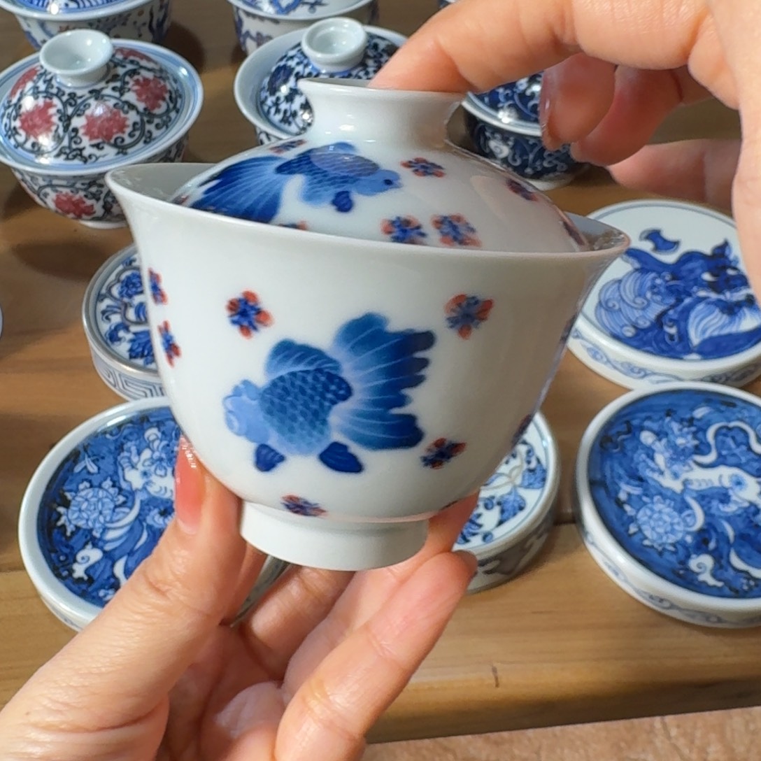 摆件陶手工手绘景德镇陶瓷