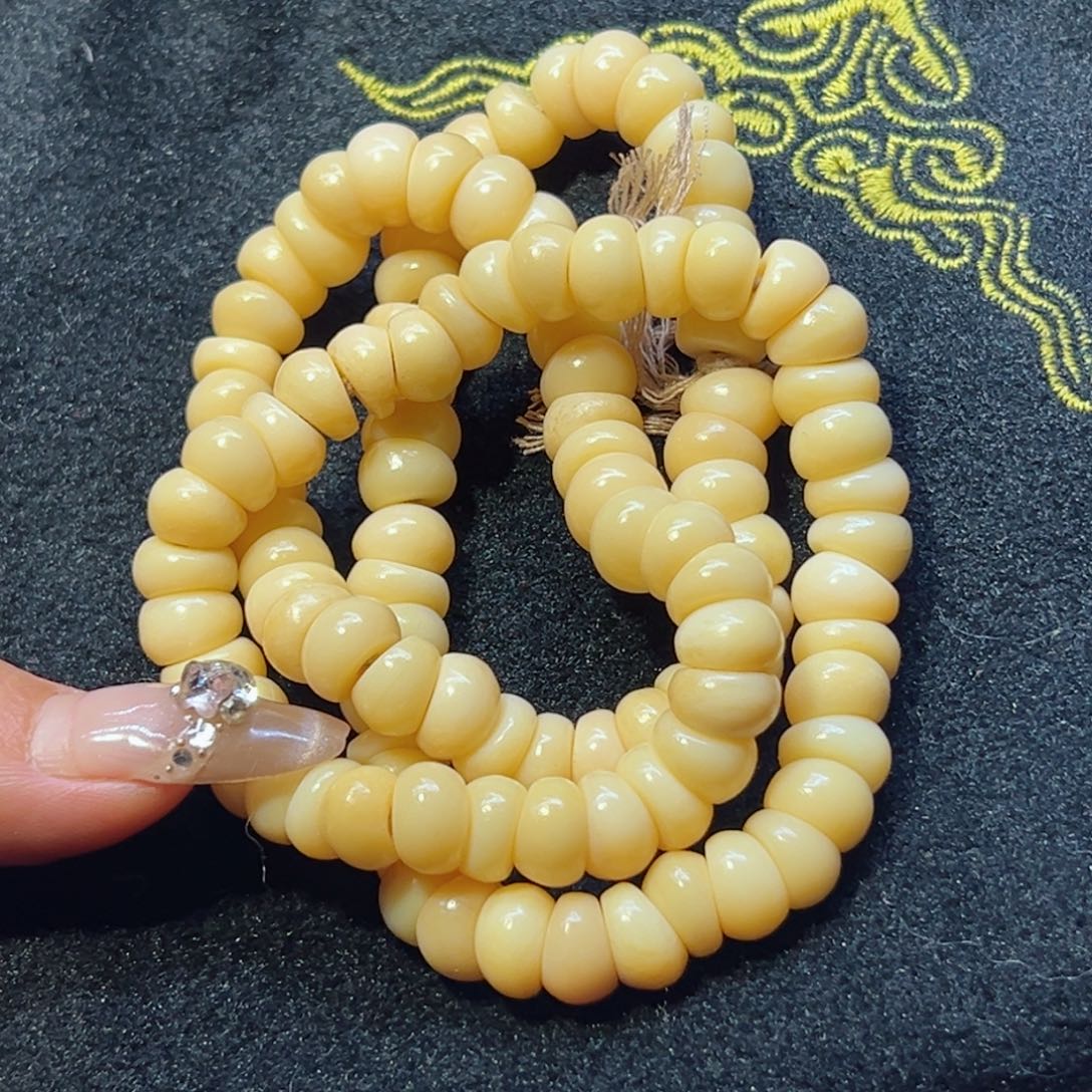 鹿骨把件鹿骨鹿角