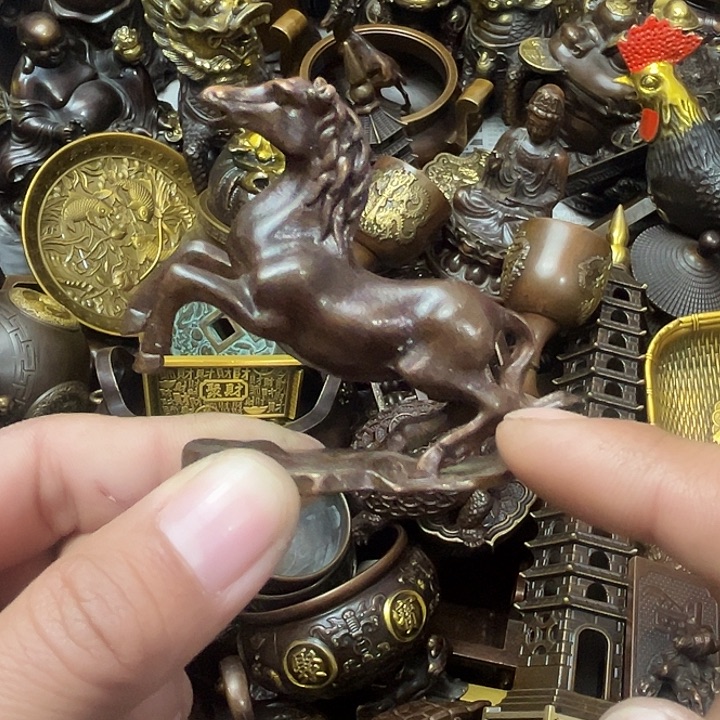 顺顺利利，铜器摆件