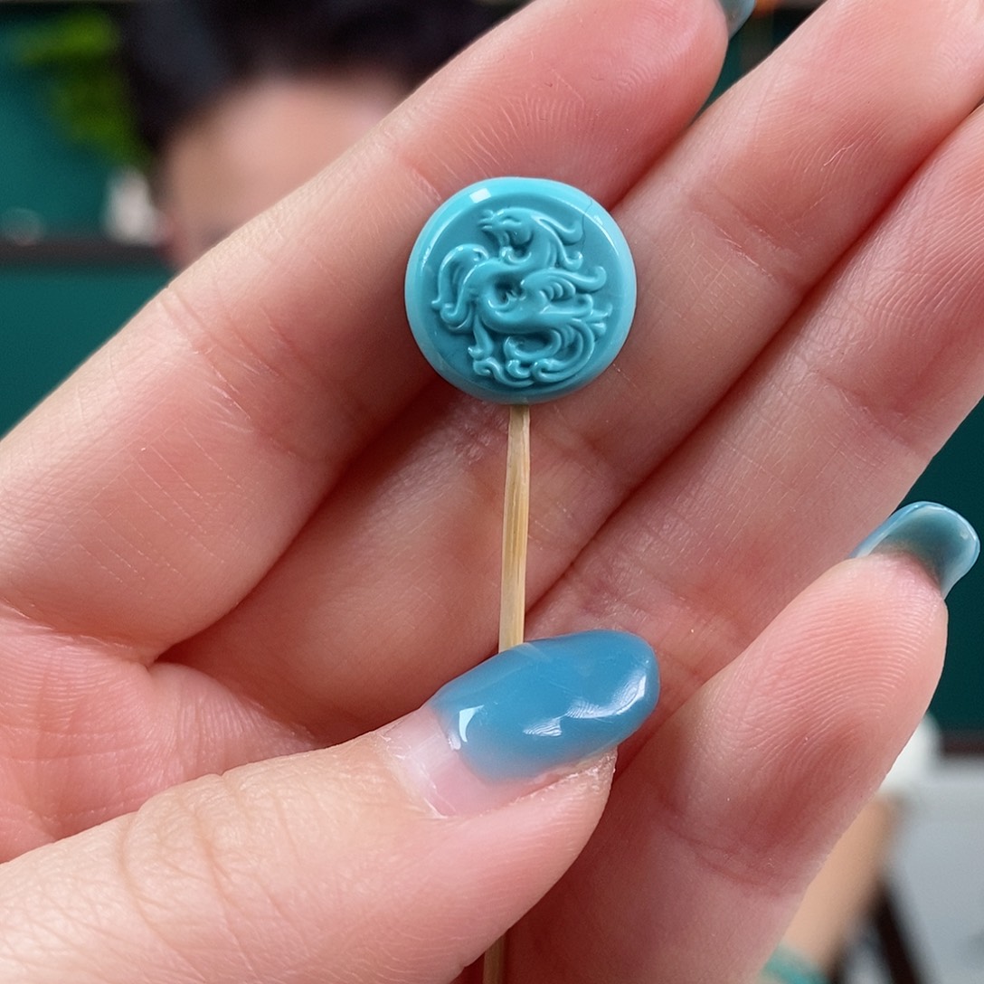 绿松石珠宝奇石未镶嵌