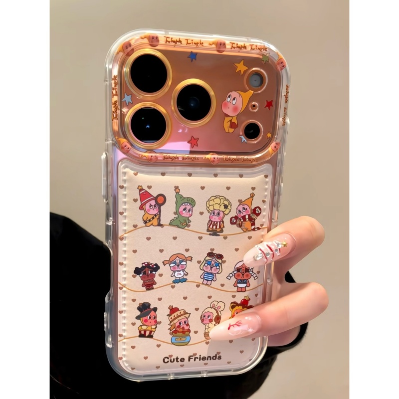 适用苹果iphone17promax星星哭包16pro可爱15ins个性14韩风手机壳