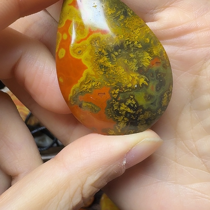 玛瑙/玉髓合金珠宝奇石宣化战国红吊坠