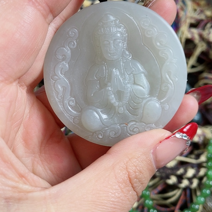 和田玉把件未镶嵌