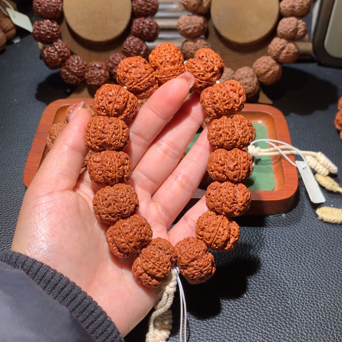 金刚菩提手串24尺寸龙纹定制