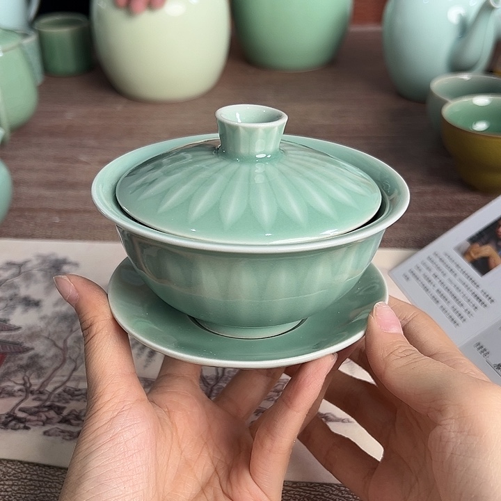 小米茶器龙泉青瓷