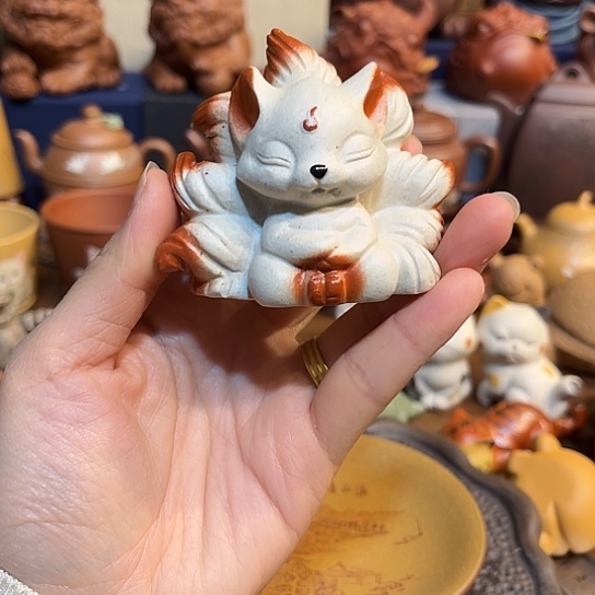 紫砂茶杯紫砂茶宠