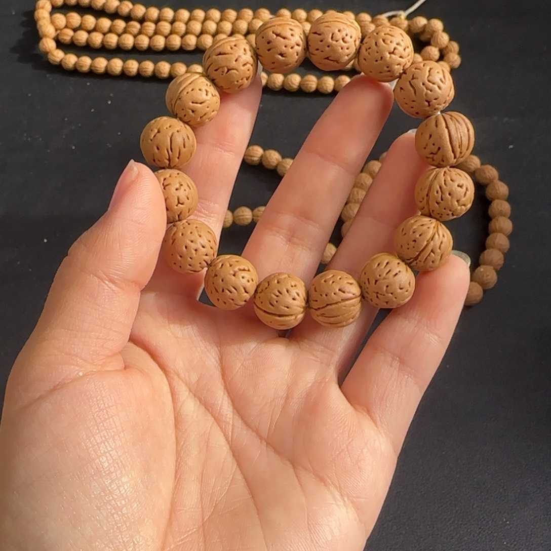 翠***@核桃手串/手链小桃核翠姐 30