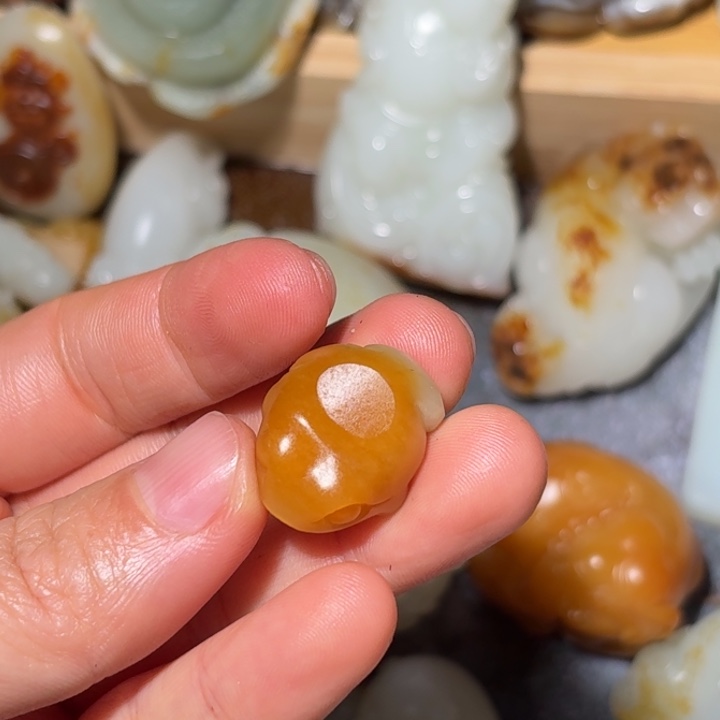 和田玉（白玉）戒指未镶嵌