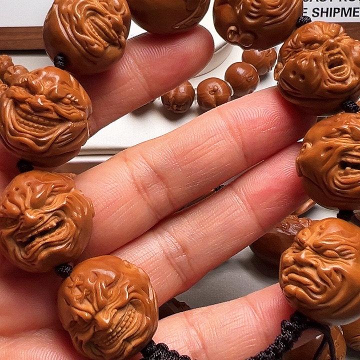 橄榄核手串/手链经典恶僧