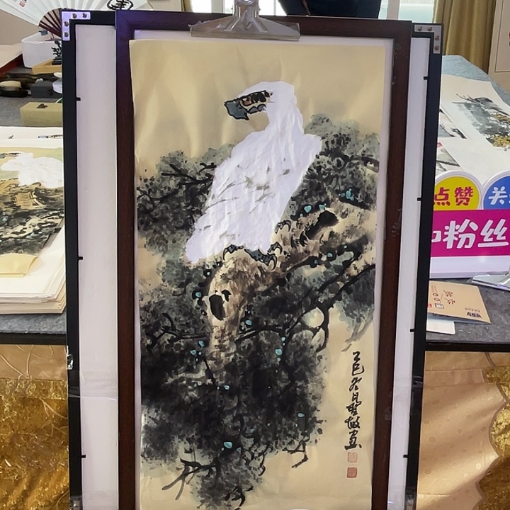 国画张圣敏先生纯手绘作品