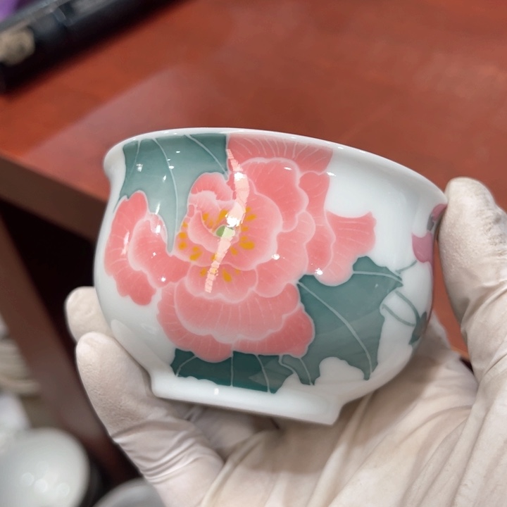 手绘釉下五彩120毫升