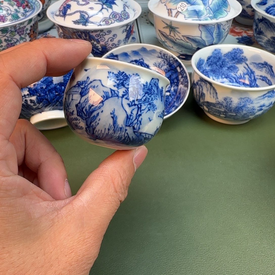 陶纯手工纯手绘茶具259