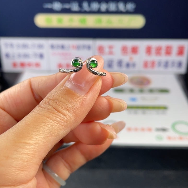 【闪购商品】定制翡翠翡翠首饰未镶嵌