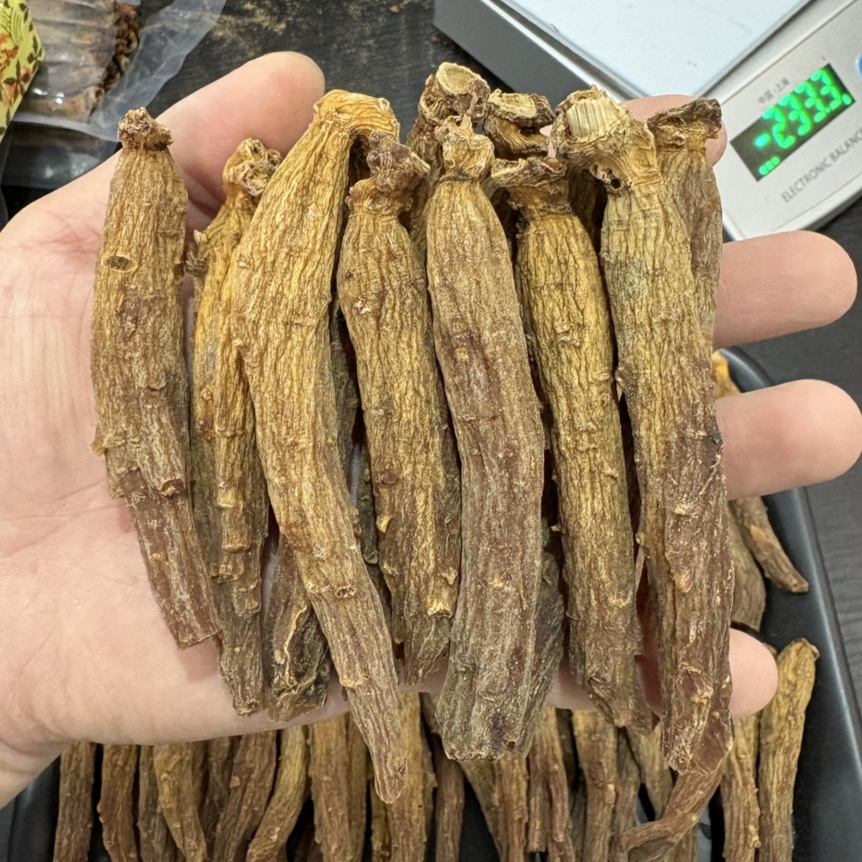 红参集安边条人参无糖整枝可煲汤的红参原支适合自用送人