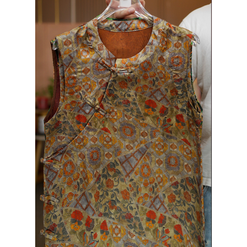 夏季高定上衣335-荣华富贵重工花萝老料时尚高级国风上衣