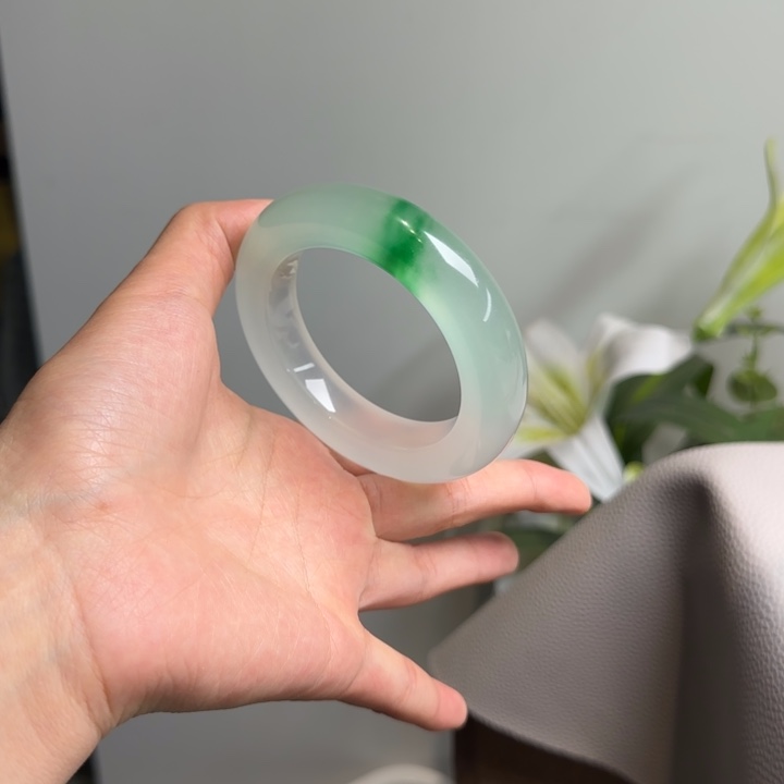 玉王**串时尚冰飘花手镯302