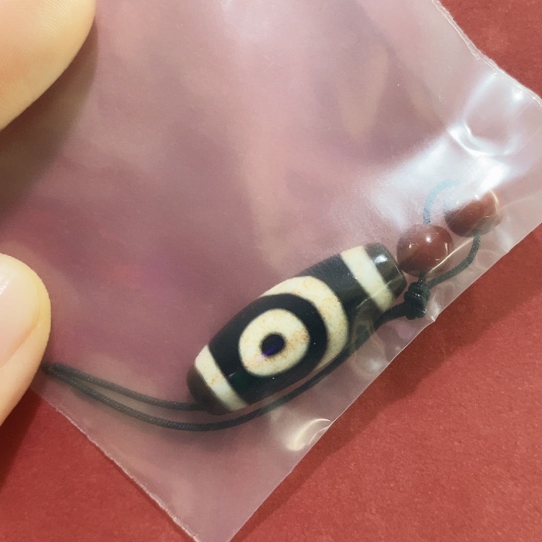 老***了玛瑙/玉髓未镶嵌颈饰行运臻品顶料彩虹二眼