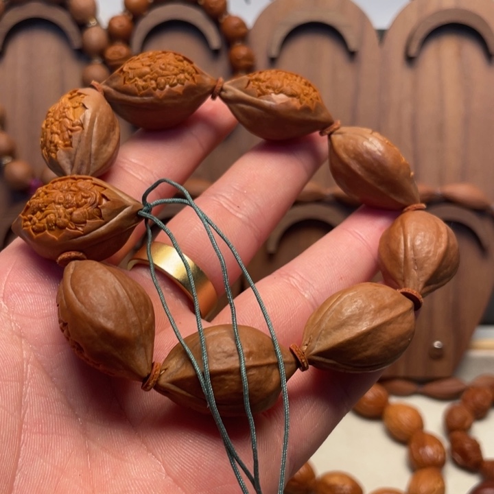 橄榄核手串/手链2.1五子财神