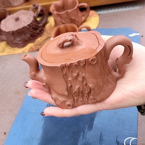 紫砂茶盘全手工制作的手工制作工艺品有