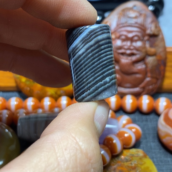 玛瑙/玉髓未镶嵌颈饰