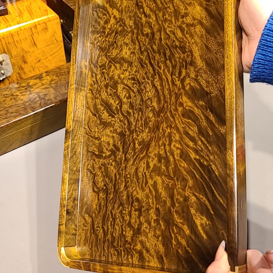 楠木38-22-3小叶桢楠乌木金丝楠文承盘