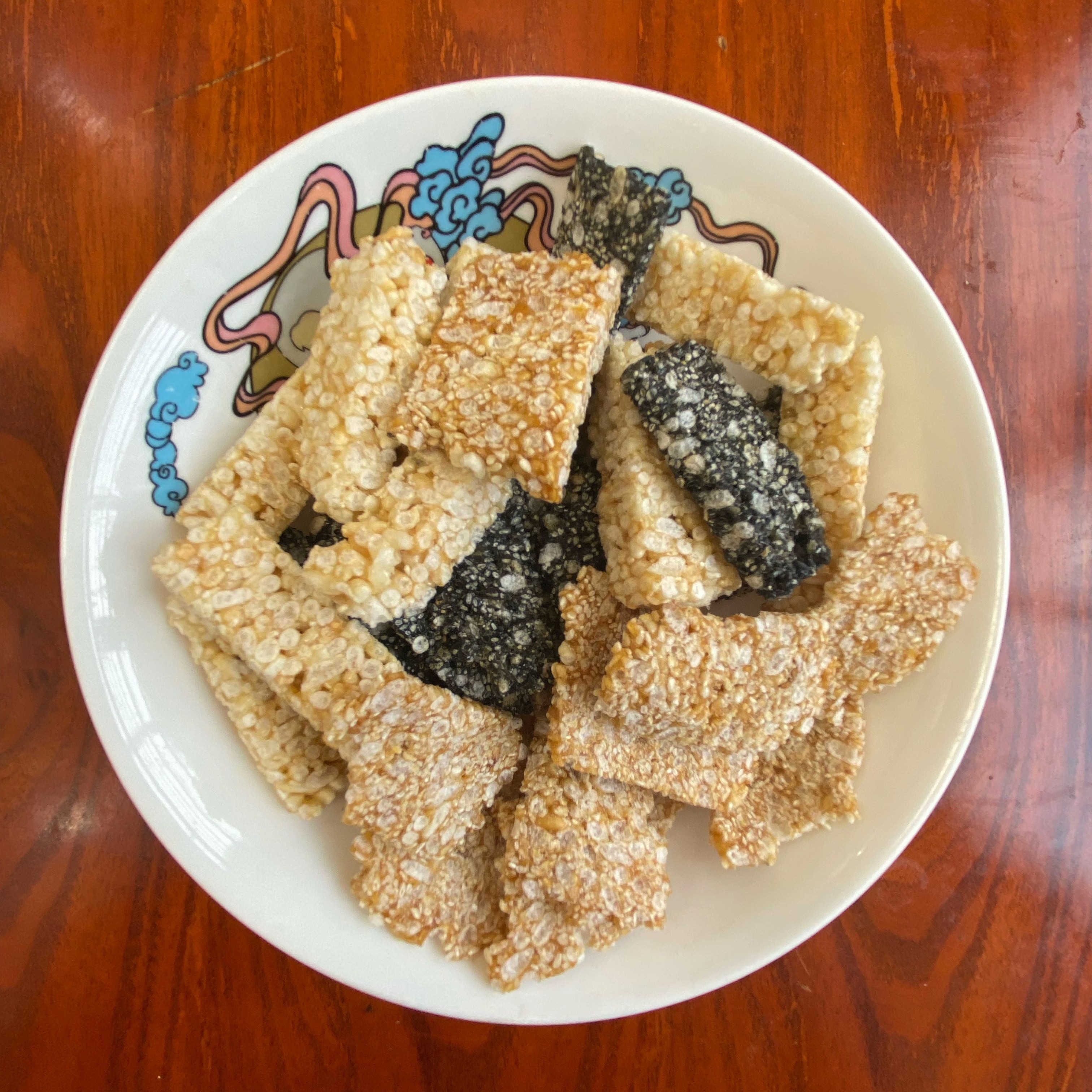 湖北应城畅氏古法手工炒米糖麻叶子芝麻花生酥零食糕点