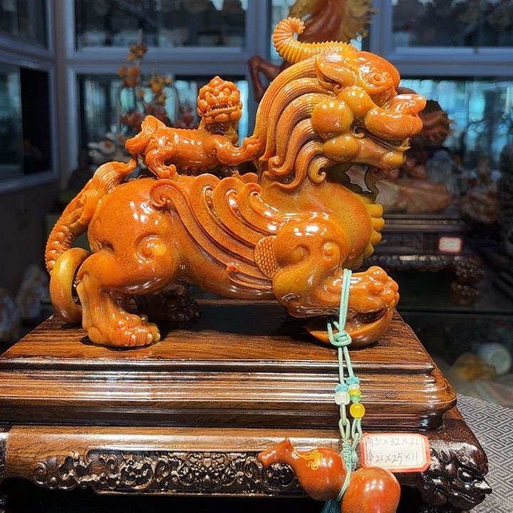 杨***醒寿山石寿山石雕刻工艺品